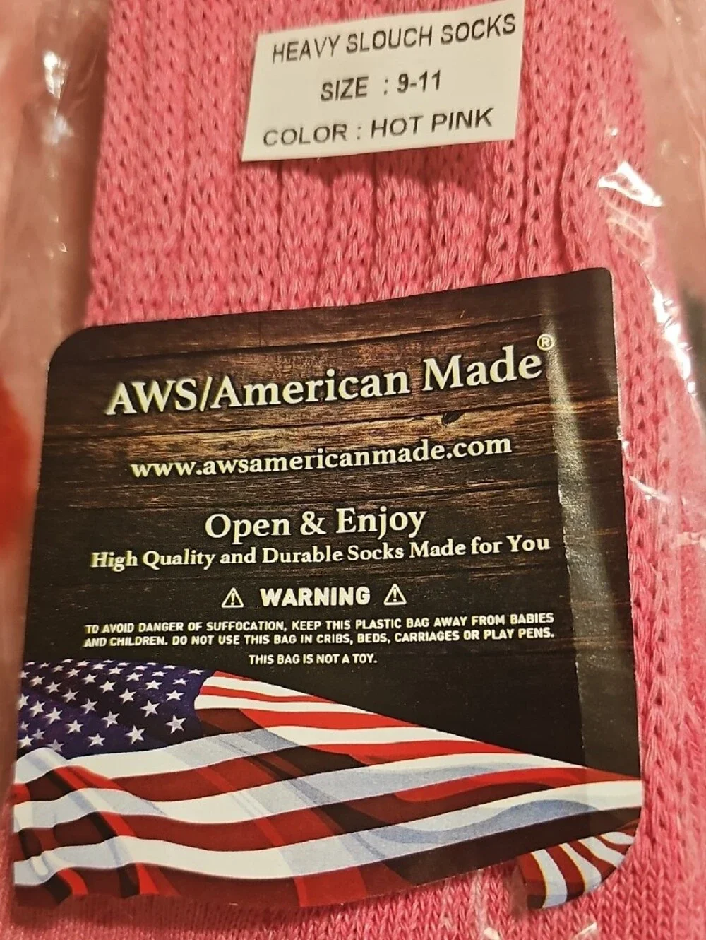aws american made hot pink